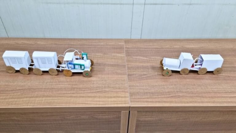DIY Train collision avoidance system using Havi Elements
