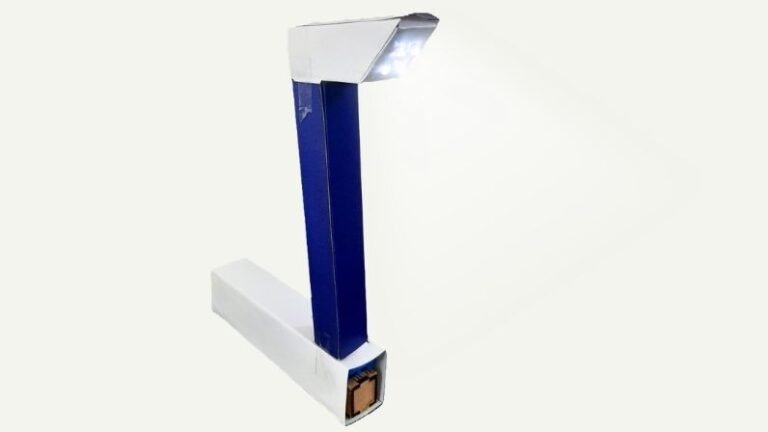 How to make LED table lamp working model at home