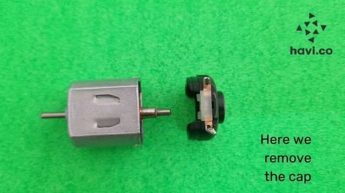 open dc motor