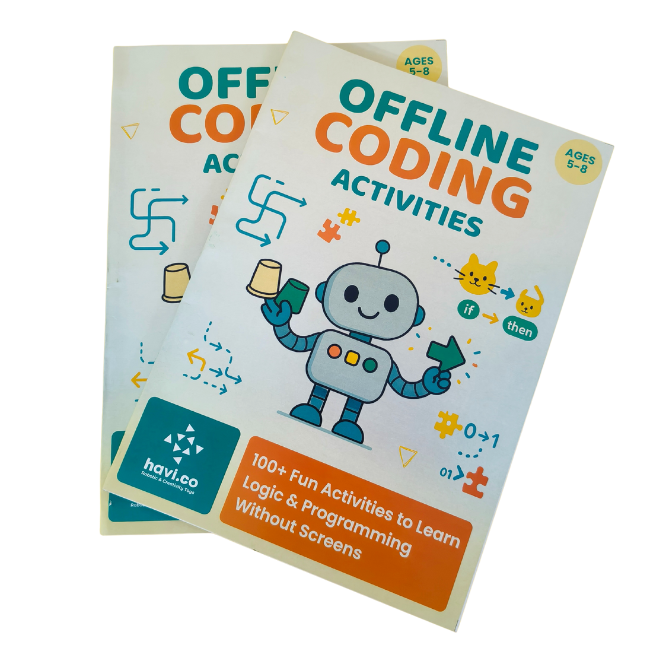 offline coding activities book by havi.co