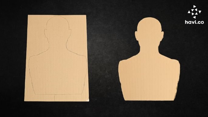 reflex action model making step 2