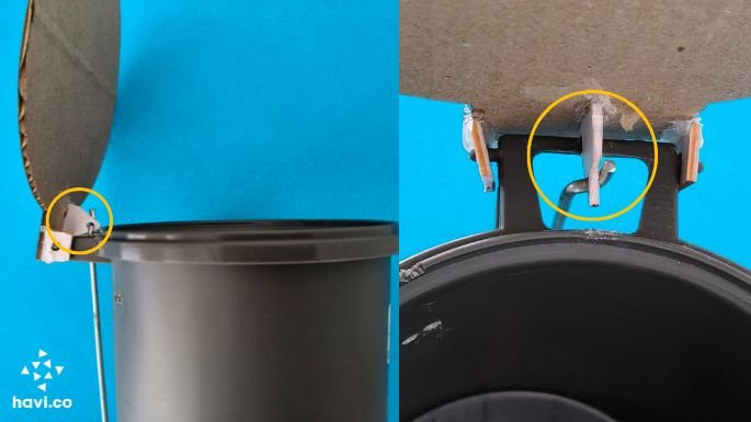 smart dustbin making step 3