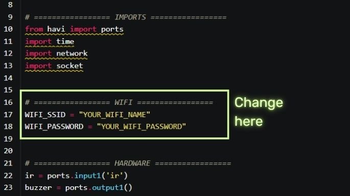 code change in pushup counter