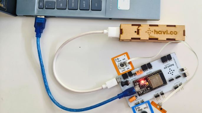 pushup counter circuit connection with laptop