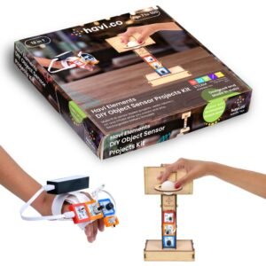 12 in 1 DIY Sensor Projects kit. STEAM toy for kids aged 7 to 13