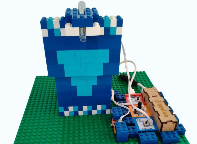 automatic water dispenser working model