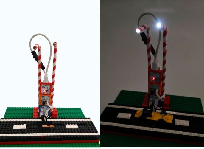 smart streetlight working model