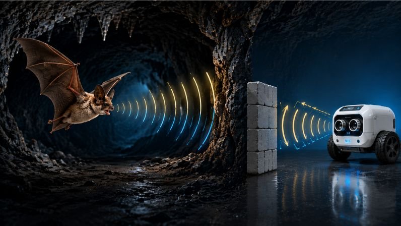 Bat echolocation ultrasonic sensor Havi.co