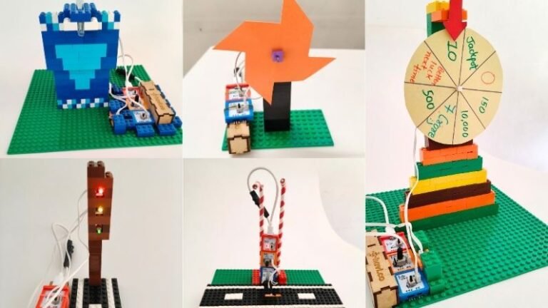 5 Bricks based STEAM Projects